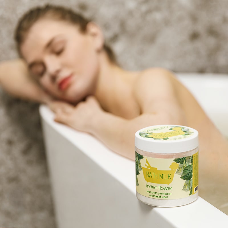 Расслабляющее молочко для ванны от усталости и раздражения «Время релакса»